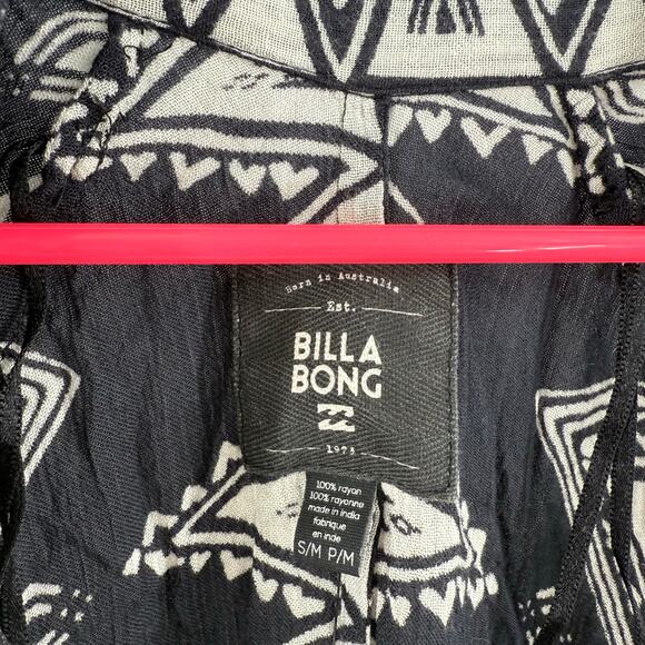 Billabong Always A Dreamer Cardigan Size Small/Medium Beachy Bohemian Surf Aztec - Picture 3 of 14